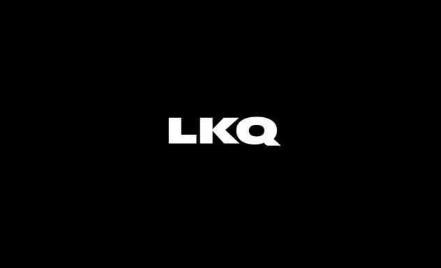 LKQ Logo black background
