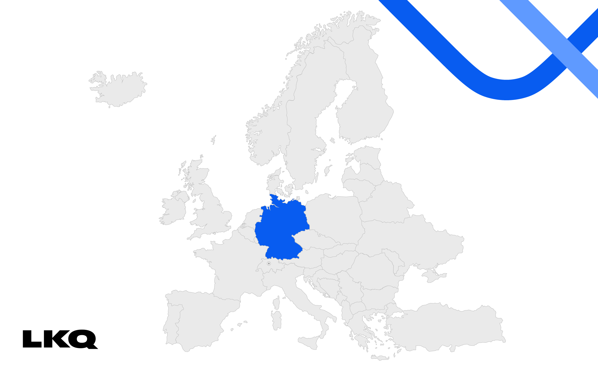 Germany highlight map